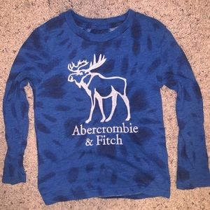 Two Abercrombie kids long sleeve shirts 5/6